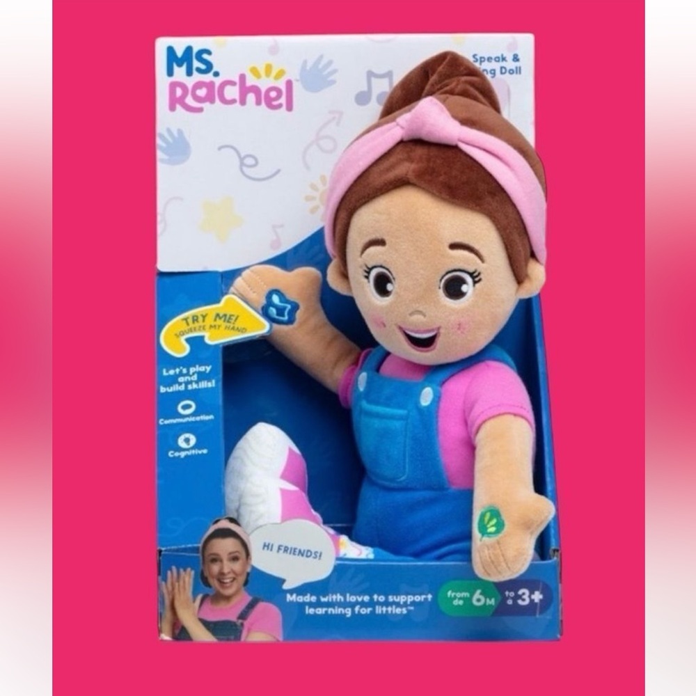 Ms. Rachel Speak & Sing Doll